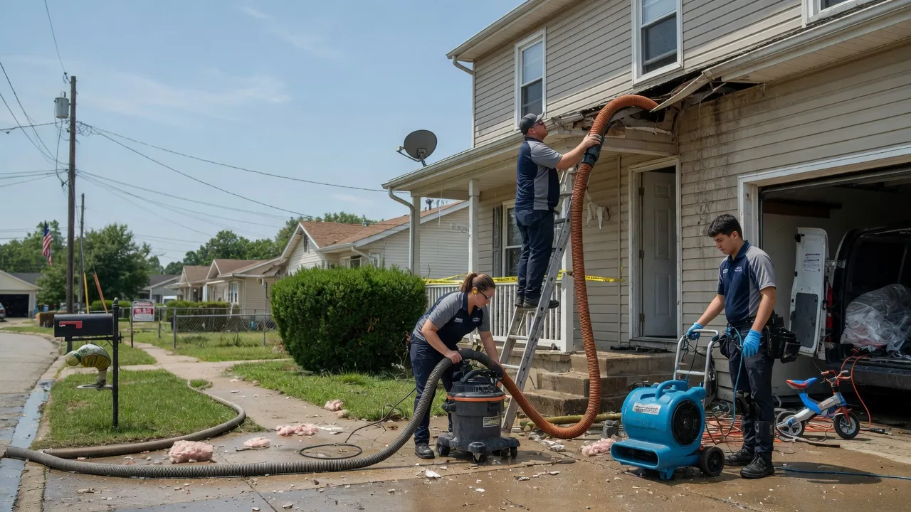 Water Damage Restoration in Hilltop, WV near me